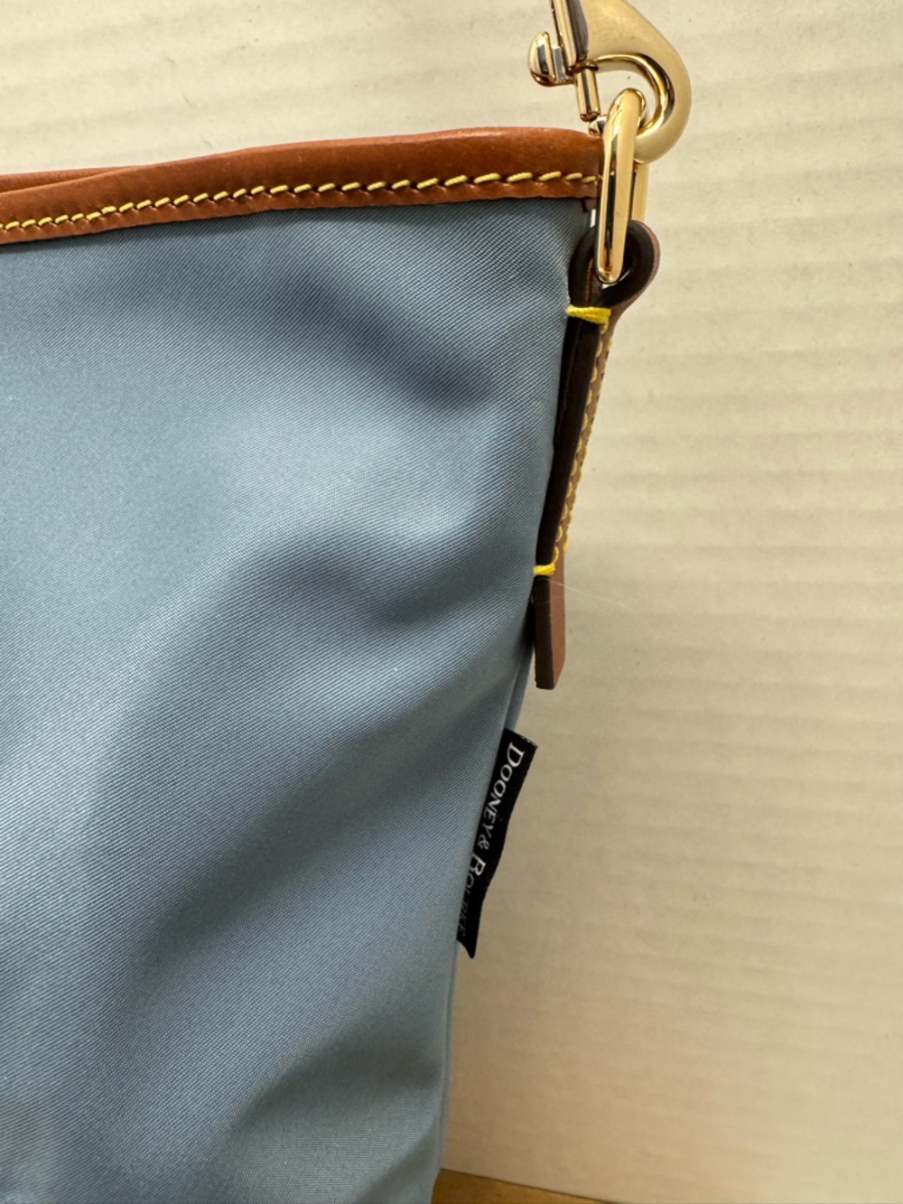 Dooney & Bourke Wayfarer Small Nylon Hobo Crossbody with Leather Trim - Picture 4 of 9